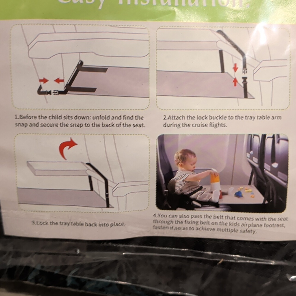 Airplane Sleeping Tray Table for Kids - Picture 2 of 4